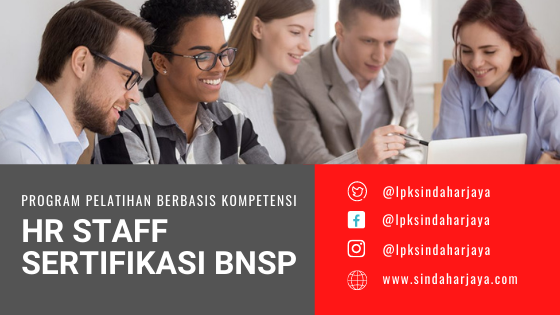 TRAINING HR STAFF SERTIFIKASI BNSP